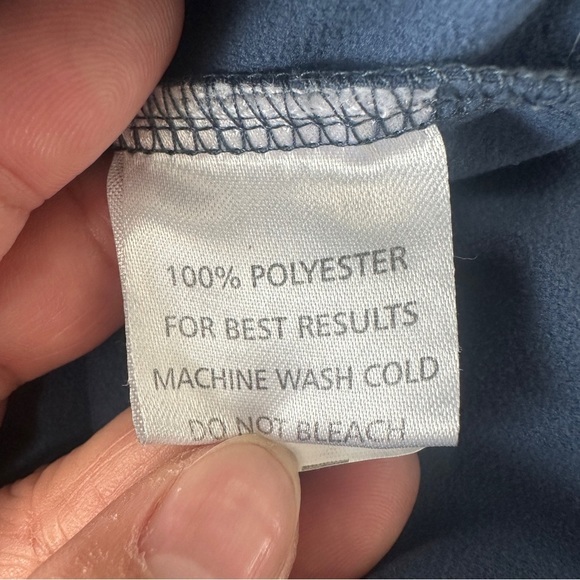 Peter Millar Polo Shirt Long Sleeve Mens XL Navy Performance Preppy Golf Polo - Picture 10 of 12